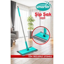 Allians Pratik ve Hijyenik Otomatik Mop Seti, Tüm Bezlerle Uyum Sağlar