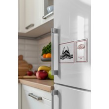 Allians Kabe Motifli Magnetli Ramazan Imsakiyesi, Buzdolabı Takvimi, Günlük Dua