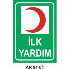 Outdoor One İŞ GÜVENLİĞİ UYARI LEVHASI 1 ADET PVC 21 X 29CM