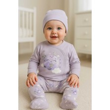 Babycan Kız Bebek Takım Lila