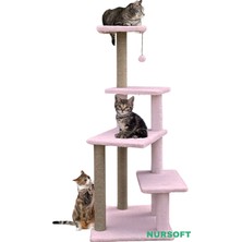 Özbience Büyük Boy Uzun Tırmalama Tahtası Kedi Için Keyifli Oyun Alanı