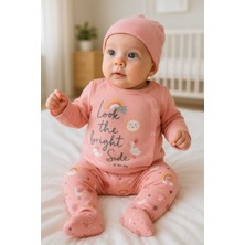 Babycan Kız Bebek Gökküşagı Takım