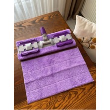 Allians Yedek Mikrofiber Bez Mandallı Mop Seti, Temizlik Kolaylığı