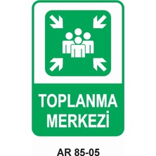 Outdoor One İŞ GÜVENLİĞİ UYARI LEVHASI 1 ADET PVC 21 X 29CM