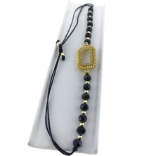 Elisi Takı Story Gram Altıntakmak Için Bileklik Altın Kaplama 6mm Kristalcam Boncuk