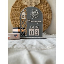 Allians Şık Dekoratif Masaüstü Ramazan Takvimi, Günlük Takip ve Süsleme