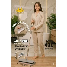 Allians Tüm Bezlerle Uyumlu 4xl Click Mop ve Islak Mendil Için Kendinden Sıkışmalı Paspas