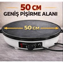 Trendhane 2000W Elektrikli Katmer ve Gözleme Sacı, Termostatlı, Pratik ve Kullanışlı