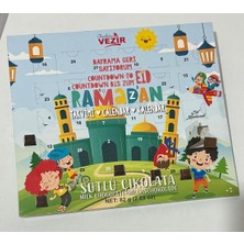 Allians Çocuklar Için Ramazan Çikolata Takvimi, 8 Adet, 82 G, Eğlenceli ve Lezzetli