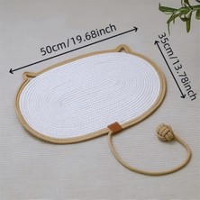 Özbience Renkli 50CM Çok Amaçlı Kedi Tırmalama Halısı