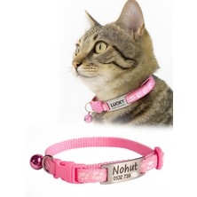 Özbience Dayanıklı Metal Kedi Tasması, Isimlik ve Telefon Numarası ile Güvenle Kullanım