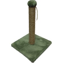 Özbience Yumuşak Yeşil Kedi Tırmalama Tahtası, Rahat ve Şık Tasarım