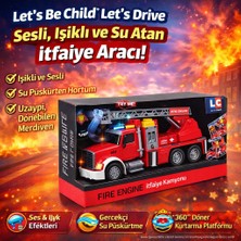 Trust Store Let’s Be Child Let’s Drive Sesli ve Işıklı Itfaiye Aracı Su Püskürten