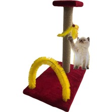 Özbience Renkli ve Dayanıklı Kedi Tırmalama Tahtası, Ev Dekoruna Şıklık Katıyor