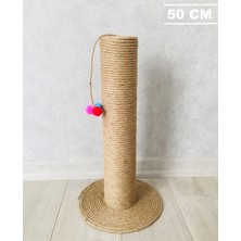 Özbience Geniş ve Dayanıklı Kedi Tırmalama Tahtası, 50 cm Uzunluk, 10 cm Platform