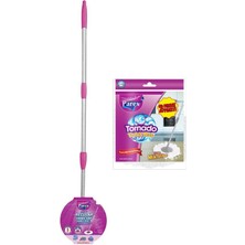 Hall Breathe Tornado Sap ve Yedek Mop Seti, Temizlikte Pratik ve Güçlü Çözüm