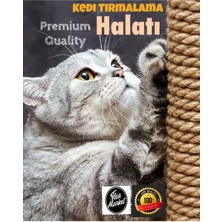 Özbience Renkli Kedi Tırmalama Ipi 6 mm x 30 Metre, Eğlenceli ve Dayanıklı