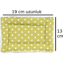 Özbience Yumuşak Sünger Dolgulu Kemirgen Yatağı, 19X13 Cm, Rahat ve Konforlu