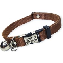 Özbience Renkli Metal Kedi ve Köpek Tasması, Isimli ve Şık Tasarım