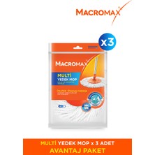 Allians Çok Amaçlı Yedek Mop Başlık Seti 3'lü, Temizlik Kolaylığı Için Ideal