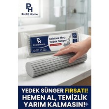 Allians Yedek Sünger Kelebek Mop, Pva Sünger, 1 Adet, Temizlik Için Uygun