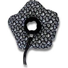 Özbience Sevimli Boo Desenli Kedi ve Köpek Koruyucu Yaka, Güvenli ve Rahat Kullanım