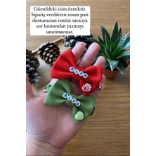 Özbience Şık ve Renkli Isimli Papyon Tasma, Özel Tasarım Çocuk Aksesuarı