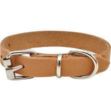 Özbience Doğal Deri Kedi Boyun Tasması, Şık ve Dayanıklı Tasarım