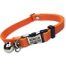 Özbience Şık ve Güvenli Metal Kedi ve Köpek Tasmaları, Isimli Tasarım