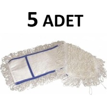 Allians 60 cm Nemli Mop Bezi Yedeği Seti (5 Adet) Temizlik Için Ideal
