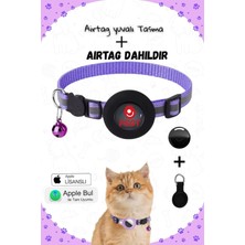 Özbience Evcil Hayvanlar Için Airtag Uyumlu Güvenli Kedi Tasması