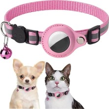 Özbience Şık ve Dayanıklı Kedi Tasması, Airtag Tutucu ile Güvenli Seyahat Sağlar