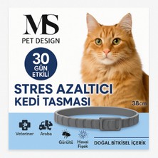 Özbience 4’lü Etkili Sakinleştirici Kedi Tasması, 38 Cm, Konforlu ve Güvenli Kullanım