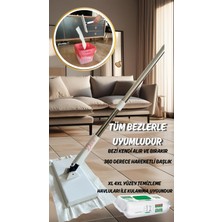 Allians Otomatik ve Kıskaçlı Yüzey Temizlik Bezleri 4xl Kullan At Mop Seti