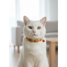 Özbience Ayarlanabilir Kedi Kolyesi, Floş Ip ve Zilli Tasarım