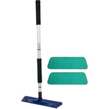 Allians Yumuşak Mikrofiber Tekli Islak Mop ve Yedek Bezli Temizlik Seti