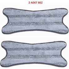 Allians 2 Adet Mikro Fiber Yedek Bezler, x Mop Uyumlu, Temiz ve Parlak Sonuç