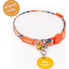 Özbience Renkli Ayarlanabilir Kedi Boyun Tasması ve Çıngıraklı Künye Hediyesi