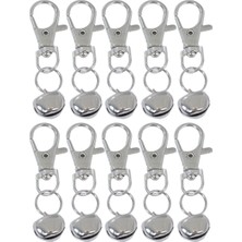 Özbience Kedi ve Köpekler Için 10'lu Anahtarlı Tasma Seti, 14 mm Zil Çapı