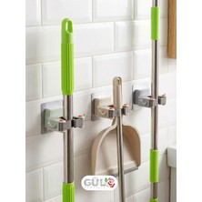 Allians Çok Amaçlı Paspas, Süpürge ve Fırça Askısı, Duvar Tutucu