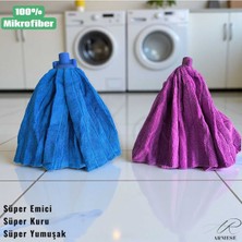 Allians Premium Mikrofiber Yedek Mop Seti - Güçlü ve Dayanıklı Temizlik Çözümü