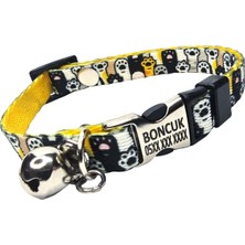 Özbience Şık ve Dayanıklı Metal Kedi Tasması, Isimli Kedi Madalyonu ile Güvenliğinizde.