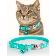 Özbience Kedi Tasması, Metal Isimlikli, Sallamayan, Güvenli ve Şık Tasarım