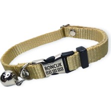 Özbience Renkli Metal Kedi ve Köpek Tasmaları, Isimli ve Güvenli Tasarım