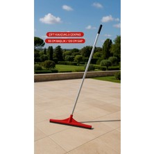 Allians Çift Kauçuklu 55 cm Yer Temizleme Seti + 120 cm Metal Saplı Tutma Uçlu Aparat