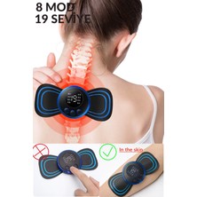 Allians 8 Mod ve 19 Yoğunluk Seviyeli Mini Kelebek Tens Masaj Cihazı