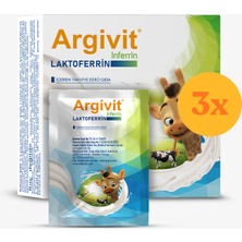 Argivit Inferrin 10 Saşe - 3 Adet (30 Saşe) - Dezenfektan Hediyeli (%72 Alkol)