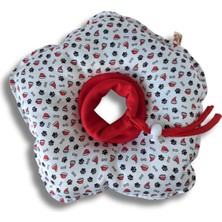 Özbience Renkli Desenli Kedi ve Köpek Koruyucu Yakalık, Eğlenceli ve Şık Tasarım