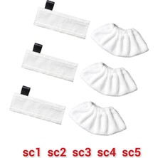 Allians Buhar Mop Yedek Bezi 6 Parça, Easyfix Yer Başlığı Havlu Seti