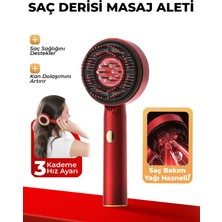 Allians LED Işıklı Saç Derisi Masaj Aleti, Yağ Uygulamalı, Şarjlı, Rahatlatıcı